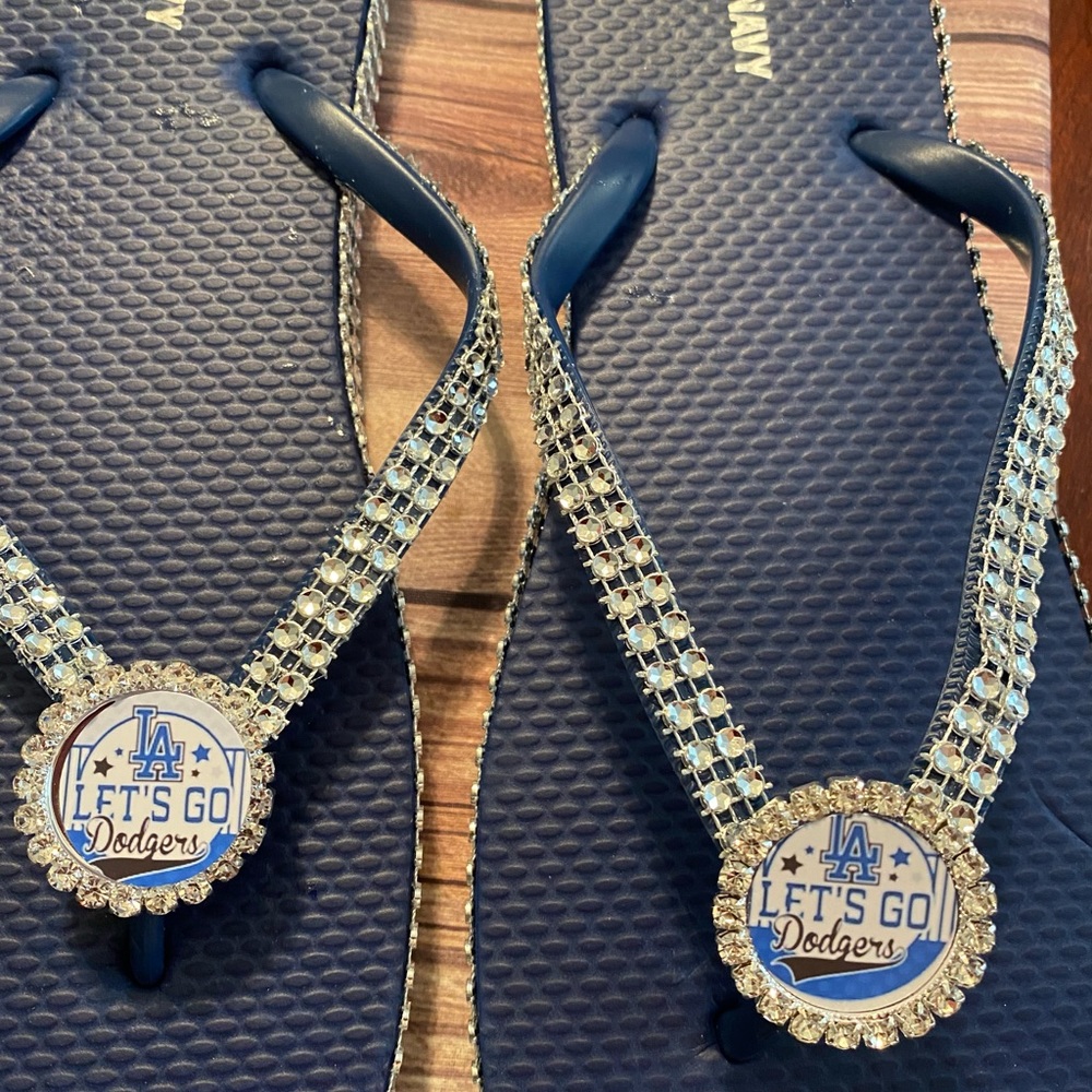 La dodgers flip flops